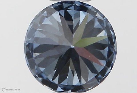 Loose Diamond - ROUND 0.5ct Fancy Vivid Blue VVS2 (1 of 1)