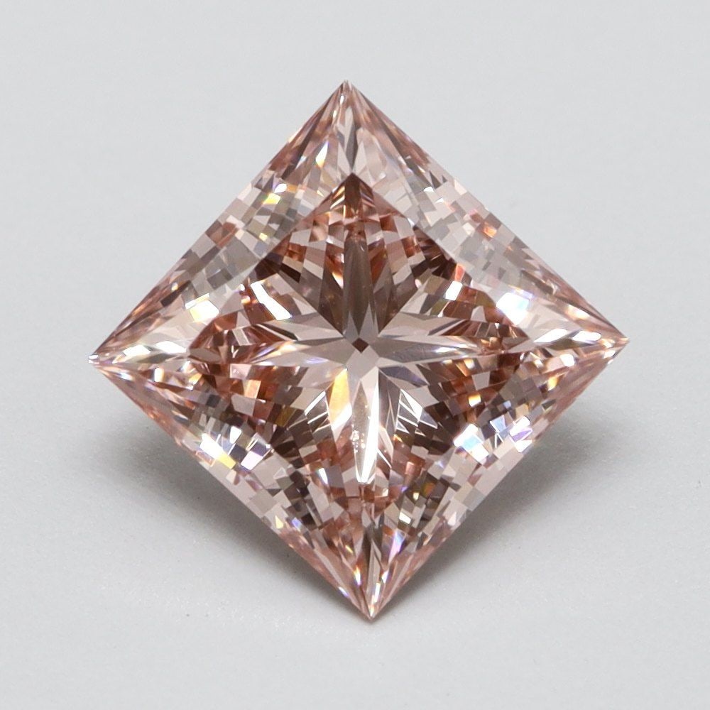 Loose Diamond - PRINCESS 1.0ct Fancy Intense Pink VS1: Loose Diamond - PRINCESS 1.0ct Fancy Intense Pink VS1 Source: This is a real non-mined Diamond that has been grown in a lab Shape: PRINCESS Carats: 1.0 Color: Fancy Intense Pink Certification: NONE Vi