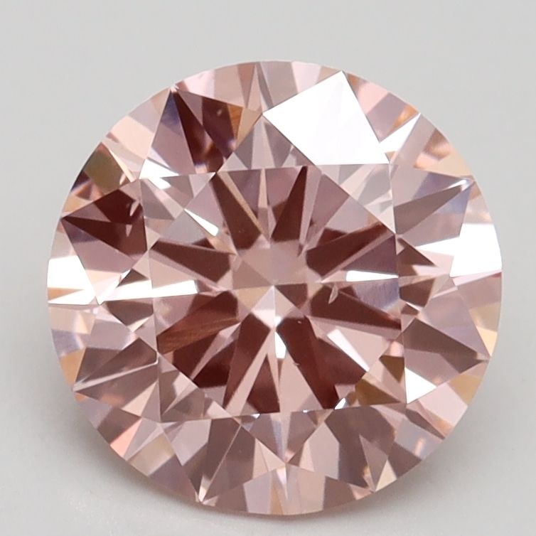 Loose Diamond - ROUND 2.22ct Fancy Intense Pink VS2: Loose Diamond - ROUND 2.22ct Fancy Intense Pink VS2 Source: This is a real non-mined Diamond that has been grown in a lab Shape: ROUND Carats: 2.22 Color: Fancy Intense Pink Certification: IGI Video: