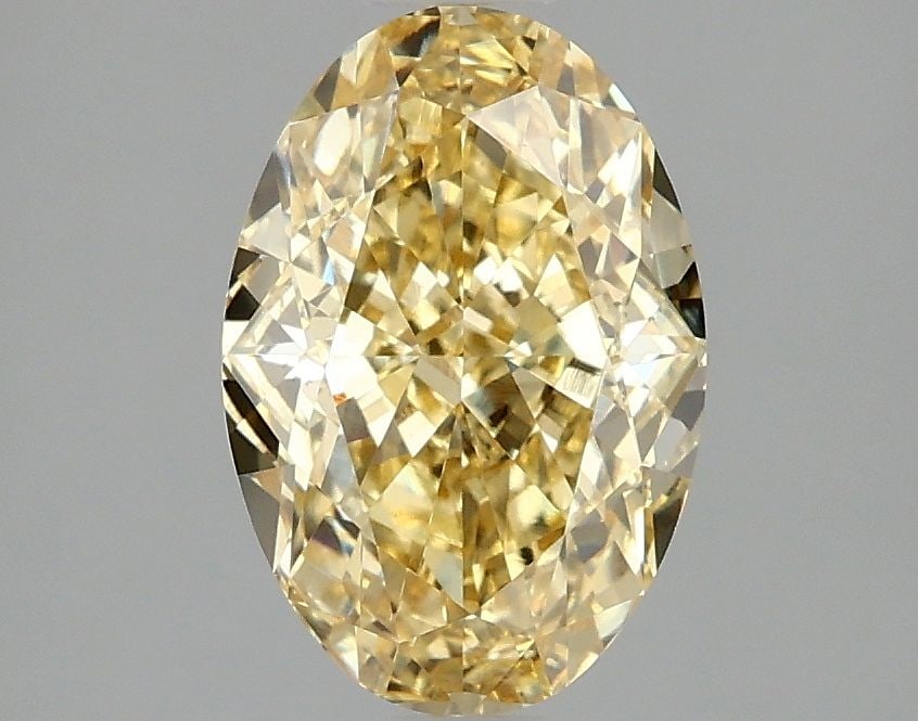 Loose Diamond - OVAL 2.04ct Fancy Intense Yellow VS1: Loose Diamond - OVAL 2.04ct Fancy Intense Yellow VS1 Source: This is a real non-mined Diamond that has been grown in a lab Shape: OVAL Carats: 2.04 Color: Fancy Intense Yellow Certification: IGI Video