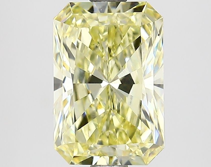 Loose Diamond - RADIANT 1.99ct Fancy Yellow VS1: Loose Diamond - RADIANT 1.99ct Fancy Yellow VS1 Source: This is a real non-mined Diamond that has been grown in a lab Shape: RADIANT Carats: 1.99 Color: Fancy Yellow Certification: IGI Video: