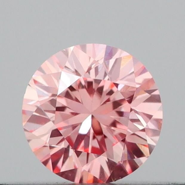 Loose Diamond - ROUND 0.21ct Fancy Intense Pink VS1: Loose Diamond - ROUND 0.21ct Fancy Intense Pink VS1 Source: This is a real non-mined Diamond that has been grown in a lab Shape: ROUND Carats: 0.21 Color: Fancy Intense Pink Certification: IGI Video: