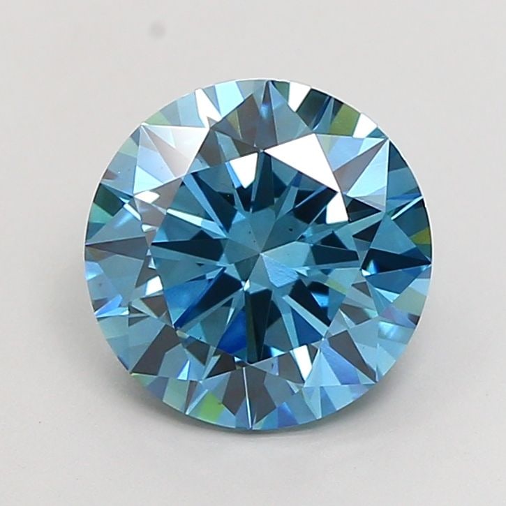 Loose Diamond - ROUND 3.0ct Fancy Vivid Blue VS1: Loose Diamond - ROUND 3.0ct Fancy Vivid Blue VS1 Source: This is a real non-mined Diamond that has been grown in a lab Shape: ROUND Carats: 3.0 Color: Fancy Vivid Blue Certification: IGI Video: