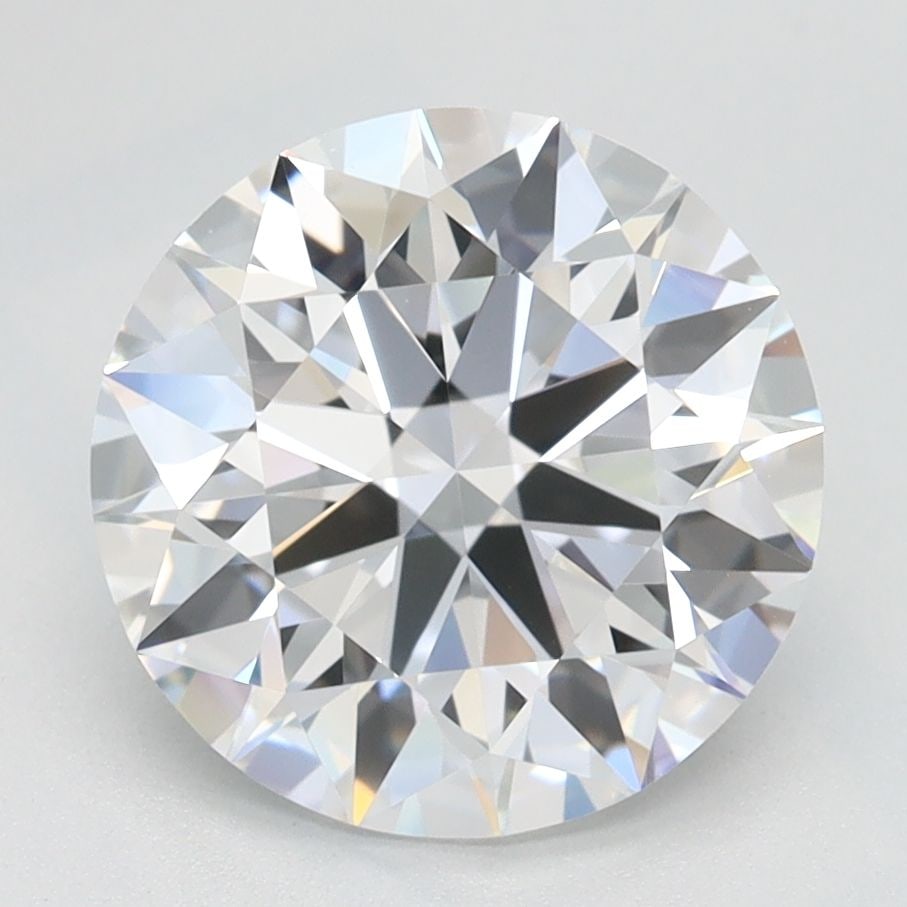 Ideal Loose Diamond - ROUND 2.53ct D VVS1: Ideal Loose Diamond - ROUND 2.53ct D VVS1 Source: This is a real non-mined Diamond that has been grown in a lab Shape: ROUND Carats: 2.53 Color: D Clarity: VVS1 Certification: IGI Video: