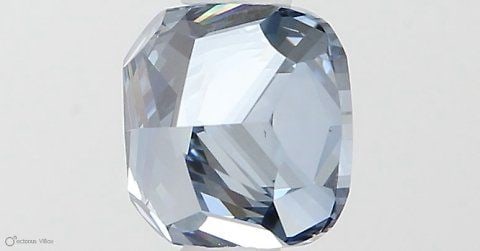 Loose Diamond - CUSHION MODIFIED 0.7ct Fancy Vivid Blue VS1 (1 of 1)