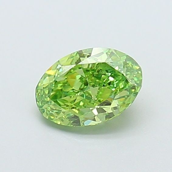 Loose Diamond - OVAL 1.02ct Fancy Vivid Green VS1 (1 of 1)