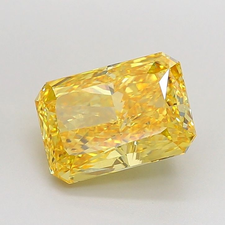 Loose Diamond - RADIANT 3.03ct Fancy Vivid Yellow VVS2 (1 of 1)