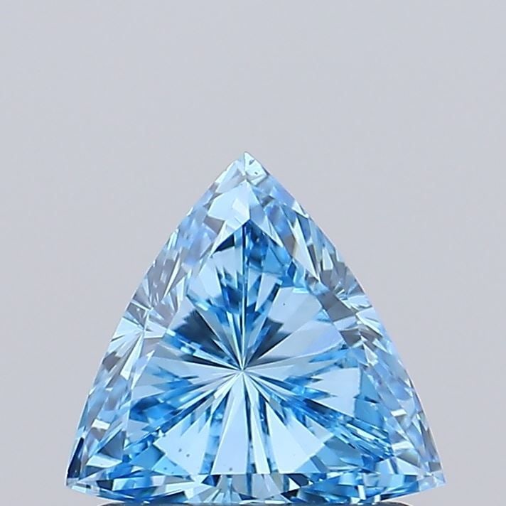 Loose Diamond - TRIANGULAR 0.67ct Fancy Vivid Blue VS1 (1 of 1)