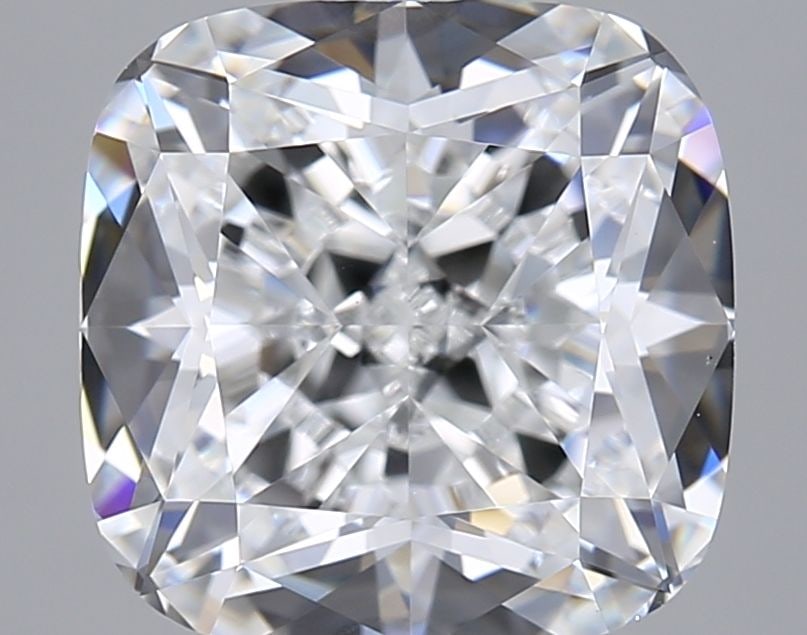 Loose Diamond - CUSHION MODIFIED 3.19ct E VVS2: Loose Diamond - CUSHION MODIFIED 3.19ct E VVS2 Source: This is a real non-mined Diamond that has been grown in a lab Shape: CUSHION MODIFIED Carats: 3.19 Color: E Clarity: VVS2 Certification: IGI Vide