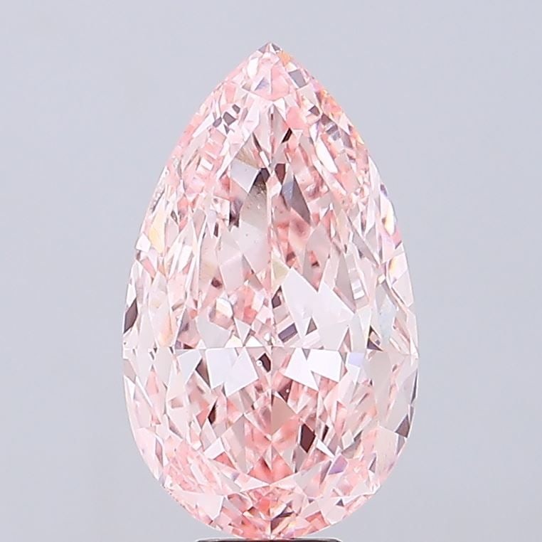 Loose Diamond - PEAR 12.04ct Fancy Intense Pink VS2 (1 of 1)