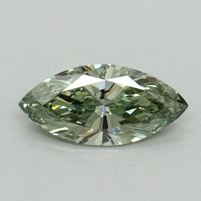 Loose Diamond - MARQUISE 0.39ct Fancy Vivid Green VVS2 (1 of 1)