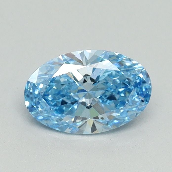 Loose Diamond - OVAL 0.56ct Fancy Vivid Blue VS1: Loose Diamond - OVAL 0.56ct Fancy Vivid Blue VS1 Source: This is a real non-mined Diamond that has been grown in a lab Shape: OVAL Carats: 0.56 Color: Fancy Vivid Blue Certification: IGI Video: