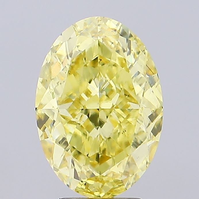 Loose Diamond - OVAL 5.2ct Fancy Intense Yellow VS1: Loose Diamond - OVAL 5.2ct Fancy Intense Yellow VS1 Source: This is a real non-mined Diamond that has been grown in a lab Shape: OVAL Carats: 5.2 Color: Fancy Intense Yellow Certification: IGI
