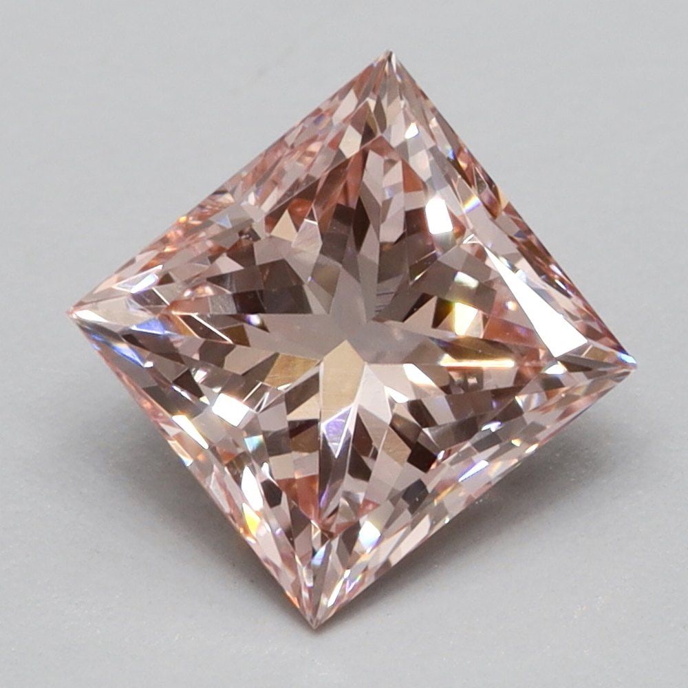 Loose Diamond - PRINCESS 0.75ct Fancy Intense Pink VS1: Loose Diamond - PRINCESS 0.75ct Fancy Intense Pink VS1 Source: This is a real non-mined Diamond that has been grown in a lab Shape: PRINCESS Carats: 0.75 Color: Fancy Intense Pink Certification: