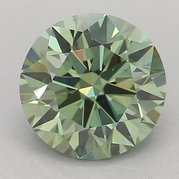 Ideal Loose Diamond - ROUND 0.91ct Fancy Vivid Green VS1: Ideal Loose Diamond - ROUND 0.91ct Fancy Vivid Green VS1 Source: This is a real non-mined Diamond that has been grown in a lab Shape: ROUND Carats: 0.91 Color: Fancy Vivid Green Certification: IGI