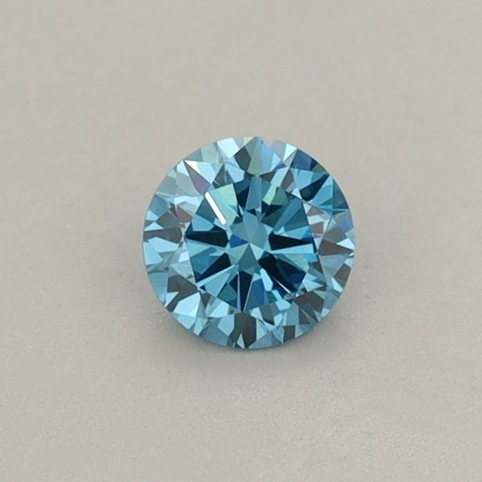 Loose Diamond - ROUND 0.3ct Fancy Vivid Blue VVS2 (1 of 1)