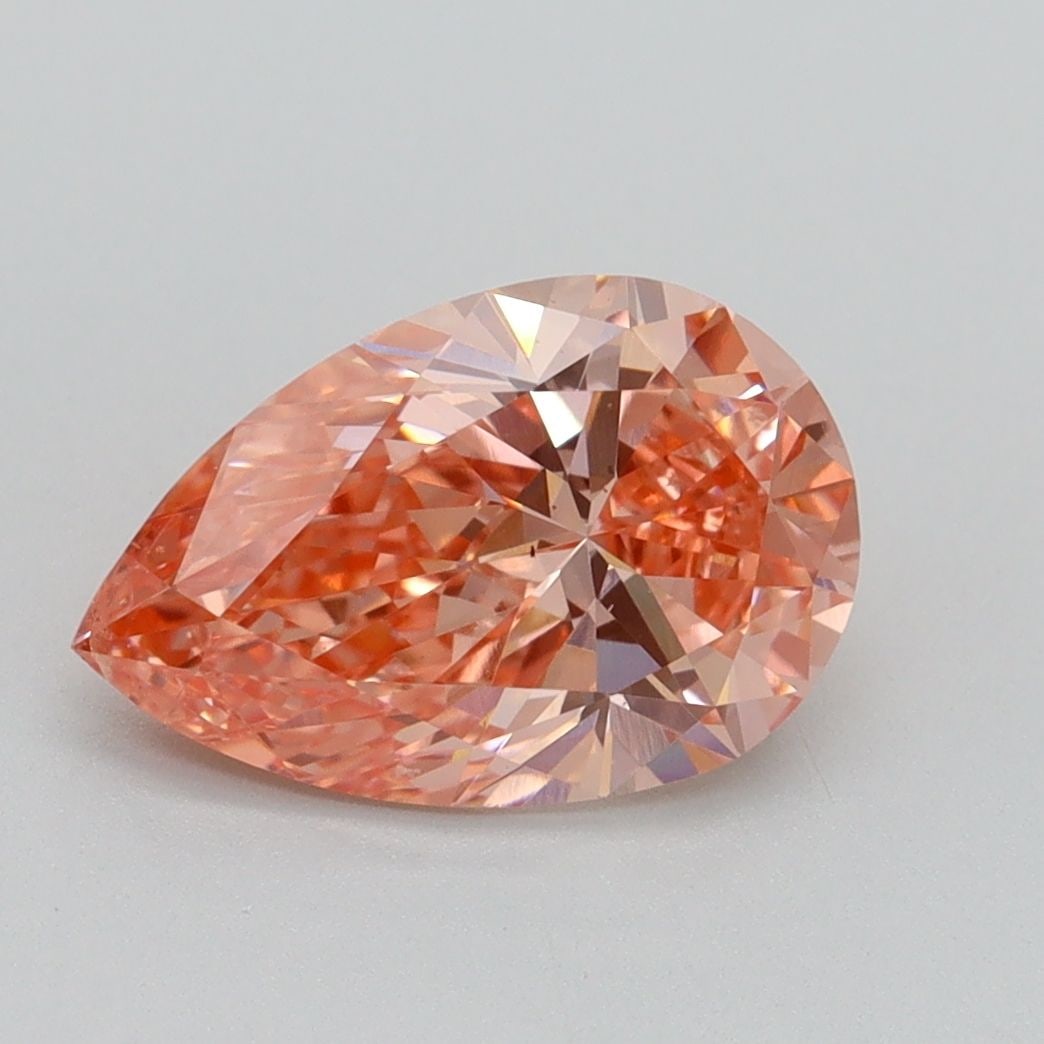Loose Diamond - PEAR 2.0ct Fancy Vivid Pink SI1: Loose Diamond - PEAR 2.0ct Fancy Vivid Pink SI1 Source: This is a real non-mined Diamond that has been grown in a lab Shape: PEAR Carats: 2.0 Color: Fancy Vivid Pink Certification: IGI Video:
