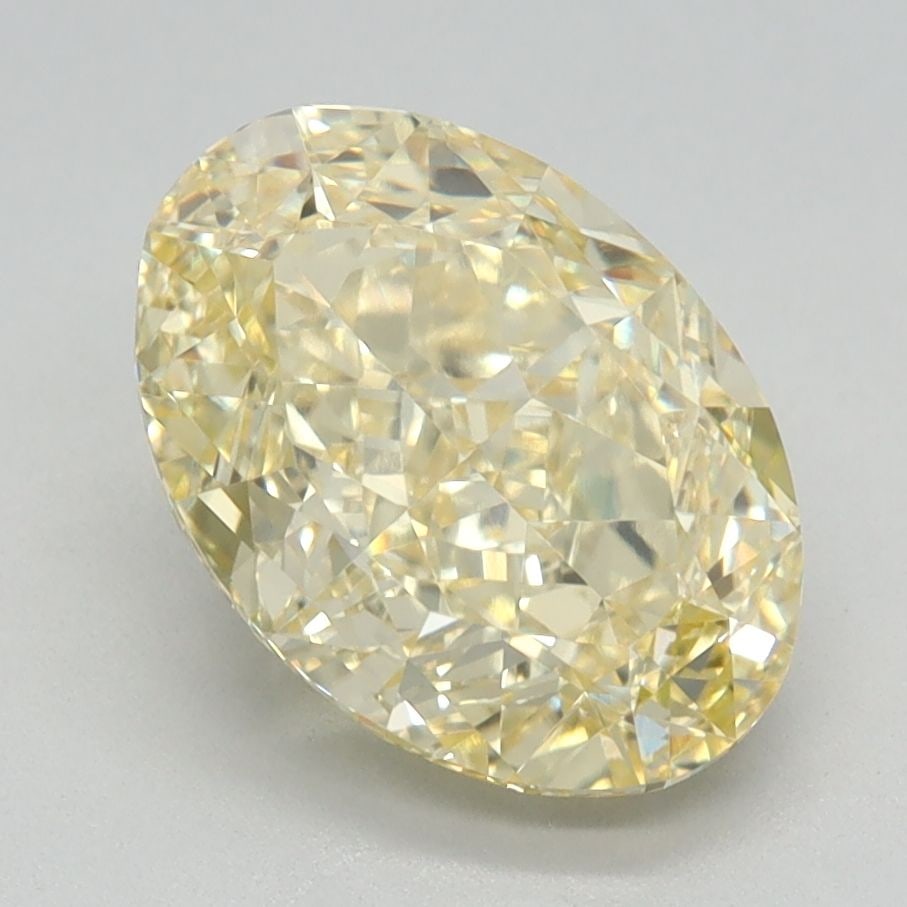 Loose Diamond - OVAL 2.43ct Fancy Yellow VS1: Loose Diamond - OVAL 2.43ct Fancy Yellow VS1 Source: This is a real non-mined Diamond that has been grown in a lab Shape: OVAL Carats: 2.43 Color: Fancy Yellow Certification: IGI Video: