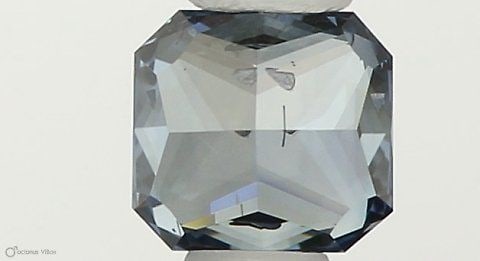 Loose Diamond - RADIANT 0.37ct Fancy Vivid Blue SI2 (1 of 1)