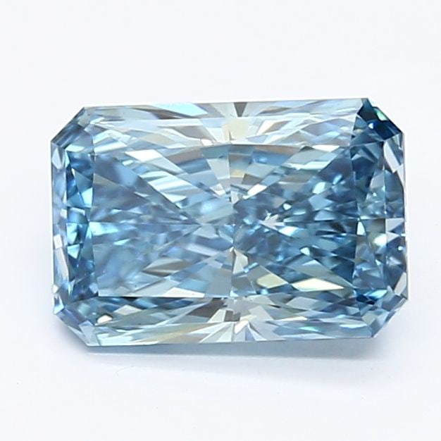 Loose Diamond - RADIANT 1.35ct Fancy Vivid Blue VS1: Loose Diamond - RADIANT 1.35ct Fancy Vivid Blue VS1 Source: This is a real non-mined Diamond that has been grown in a lab Shape: RADIANT Carats: 1.35 Color: Fancy Vivid Blue Certification: IGI Video: