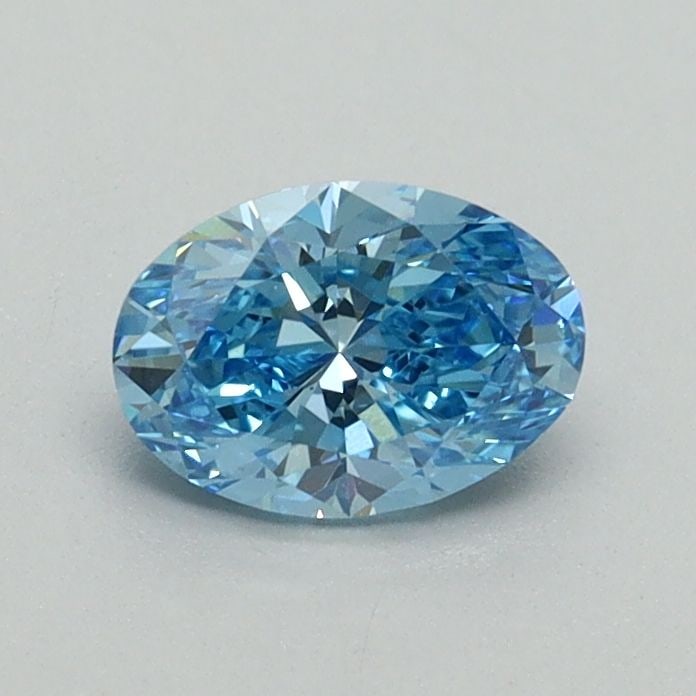 Loose Diamond - OVAL 0.57ct Fancy Vivid Blue VS1: Loose Diamond - OVAL 0.57ct Fancy Vivid Blue VS1 Source: This is a real non-mined Diamond that has been grown in a lab Shape: OVAL Carats: 0.57 Color: Fancy Vivid Blue Certification: IGI Video: