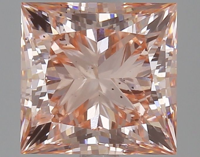 Loose Diamond - PRINCESS 2.92ct Fancy Intense Pink SI1: Loose Diamond - PRINCESS 2.92ct Fancy Intense Pink SI1 Source: This is a real non-mined Diamond that has been grown in a lab Shape: PRINCESS Carats: 2.92 Color: Fancy Intense Pink Certification: IGI V