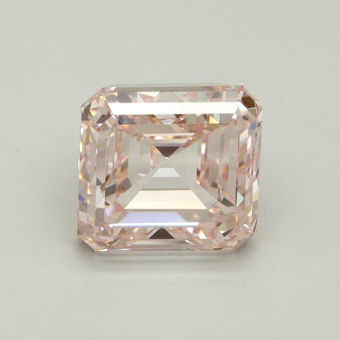 Loose Diamond - ASSCHER 4.51ct Fancy Intense Pink VS1: Loose Diamond - ASSCHER 4.51ct Fancy Intense Pink VS1 Source: This is a real non-mined Diamond that has been grown in a lab Shape: ASSCHER Carats: 4.51 Color: Fancy Intense Pink Certification: IGI Vid