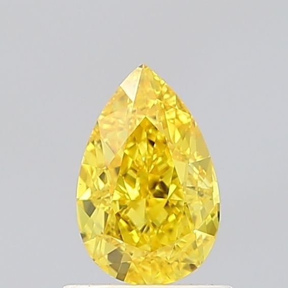 Loose Diamond - PEAR 1.01ct Fancy Vivid Yellow VS1: Loose Diamond - PEAR 1.01ct Fancy Vivid Yellow VS1 Source: This is a real non-mined Diamond that has been grown in a lab Shape: PEAR Carats: 1.01 Color: Fancy Vivid Yellow Certification: IGI Video: