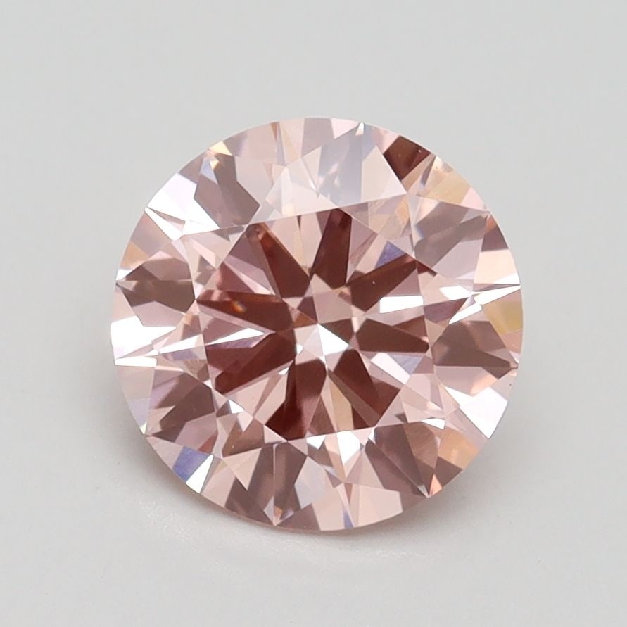 Loose Diamond - ROUND 1.7ct Fancy Intense Pink VS1: Loose Diamond - ROUND 1.7ct Fancy Intense Pink VS1 Source: This is a real non-mined Diamond that has been grown in a lab Shape: ROUND Carats: 1.7 Color: Fancy Intense Pink Certification: IGI Video: