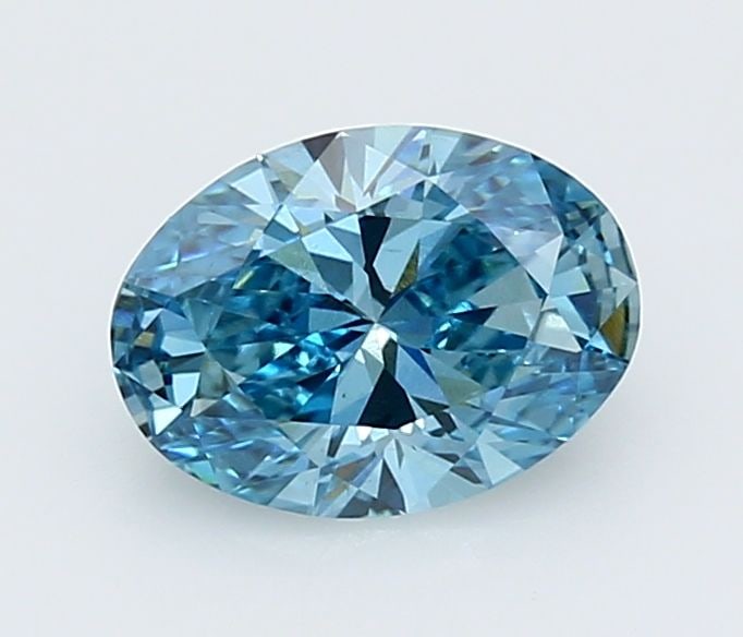 Loose Diamond - OVAL 1.53ct Fancy Vivid Blue VS1 (1 of 1)