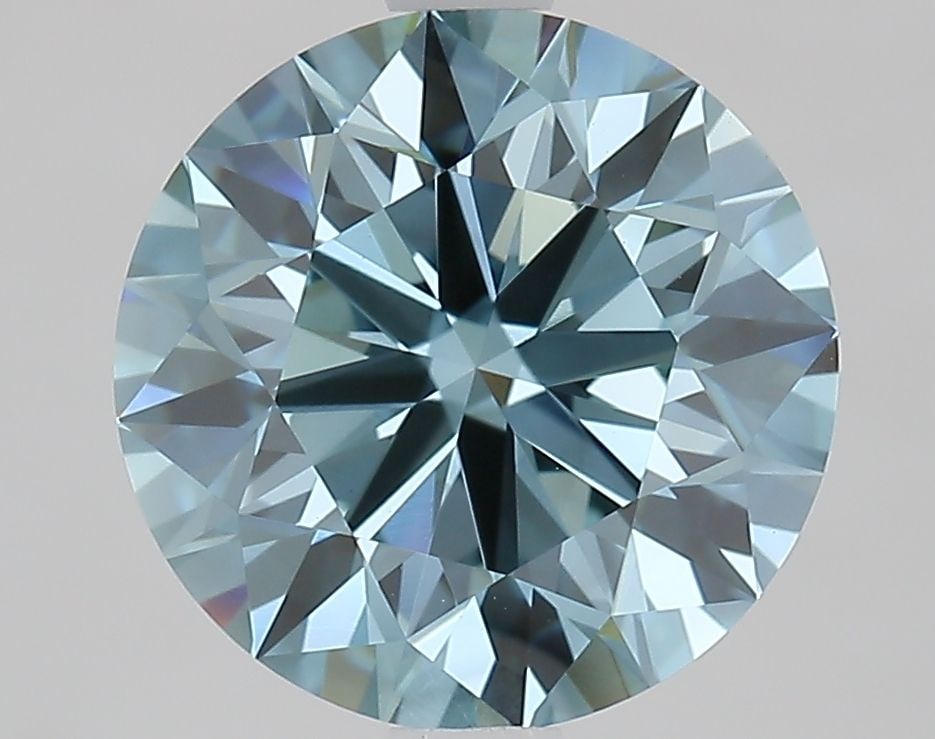 Ideal Loose Diamond - ROUND 2.61ct Fancy Vivid Blue VVS2: Ideal Loose Diamond - ROUND 2.61ct Fancy Vivid Blue VVS2 Source: This is a real non-mined Diamond that has been grown in a lab Shape: ROUND Carats: 2.61 Color: Fancy Vivid Blue Certification: IGI Vide
