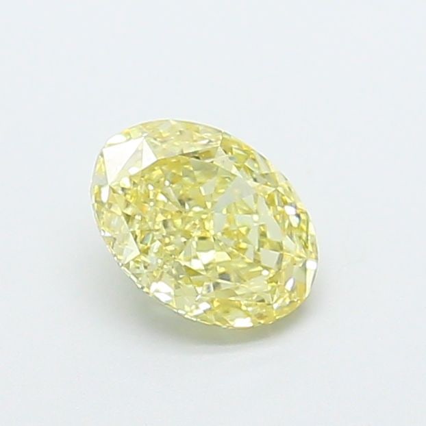 Loose Diamond - OVAL 1.05ct Fancy Yellow VS2: Loose Diamond - OVAL 1.05ct Fancy Yellow VS2 Source: This is a real non-mined Diamond that has been grown in a lab Shape: OVAL Carats: 1.05 Color: Fancy Yellow Certification: IGI Video: