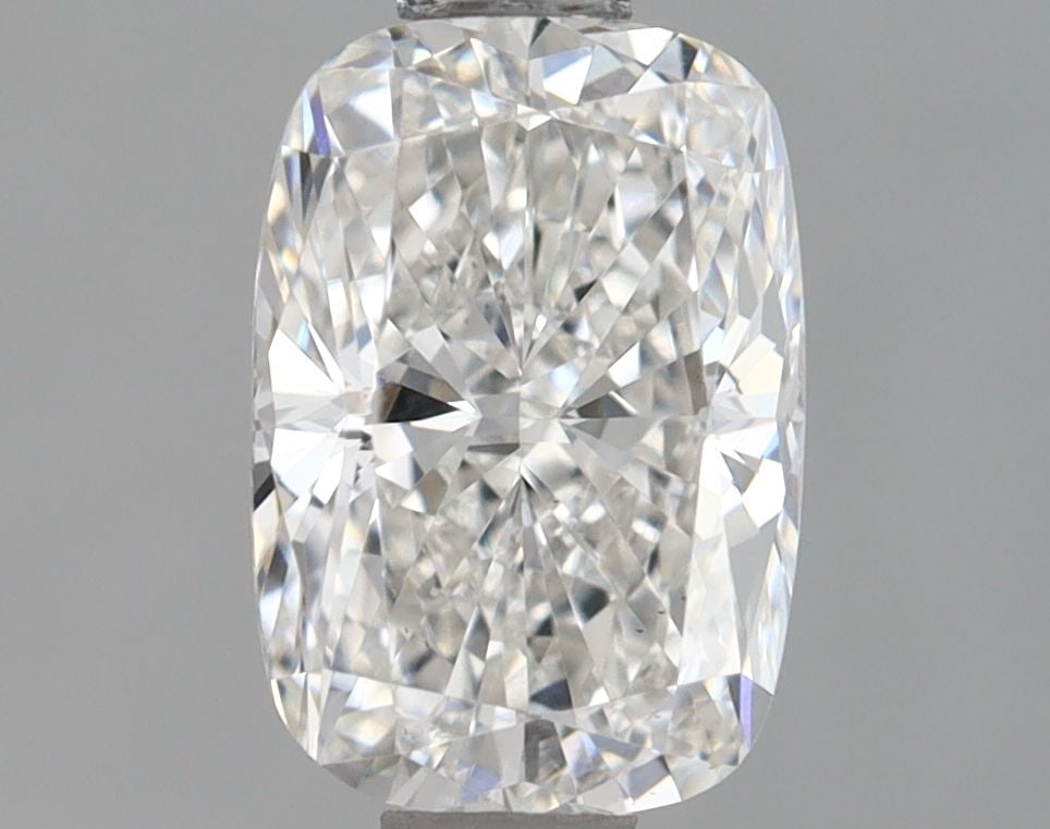Loose Diamond - CUSHION BRILLIANT 1.01ct G VS1: Loose Diamond - CUSHION BRILLIANT 1.01ct G VS1 Source: This is a real non-mined Diamond that has been grown in a lab Shape: CUSHION BRILLIANT Carats: 1.01 Color: G Clarity: VS1 Certification: IGI Vide