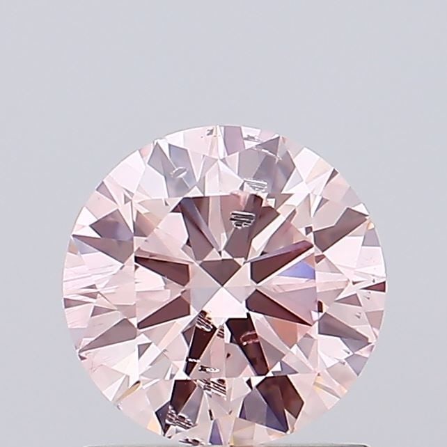 Ideal Loose Diamond - ROUND 1.05ct Fancy Light Pink SI1: Ideal Loose Diamond - ROUND 1.05ct Fancy Light Pink SI1 Source: This is a real non-mined Diamond that has been grown in a lab Shape: ROUND Carats: 1.05 Color: Fancy Light Pink Certification: IGI