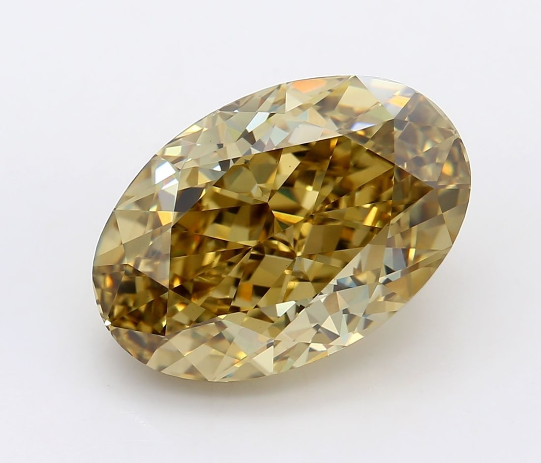 Loose Diamond - OVAL 8.05ct Fancy Intense Yellow VS1: Loose Diamond - OVAL 8.05ct Fancy Intense Yellow VS1 Source: This is a real non-mined Diamond that has been grown in a lab Shape: OVAL Carats: 8.05 Color: Fancy Intense Yellow Certification: IGI Video