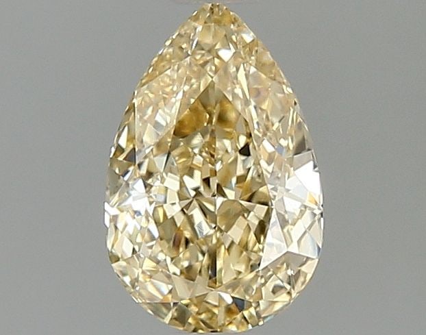Loose Diamond - PEAR 1.06ct Fancy Intense Yellow VVS2: Loose Diamond - PEAR 1.06ct Fancy Intense Yellow VVS2 Source: This is a real non-mined Diamond that has been grown in a lab Shape: PEAR Carats: 1.06 Color: Fancy Intense Yellow Certification: IGI Vide