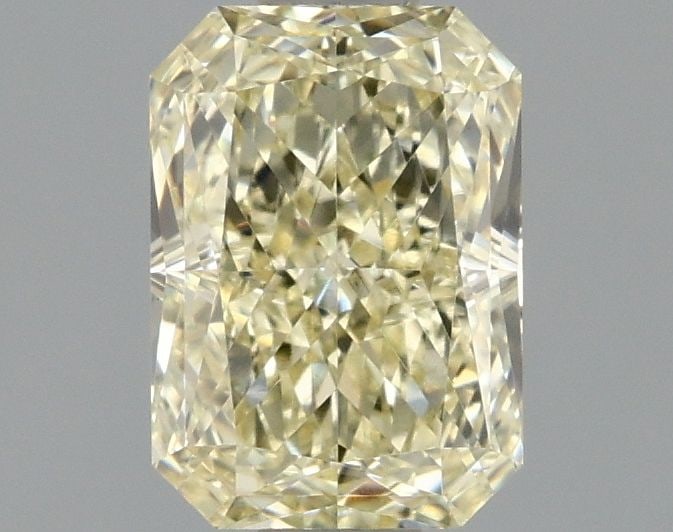 Loose Diamond - RADIANT 1.03ct Fancy Intense Yellow VS1: Loose Diamond - RADIANT 1.03ct Fancy Intense Yellow VS1 Source: This is a real non-mined Diamond that has been grown in a lab Shape: RADIANT Carats: 1.03 Color: Fancy Intense Yellow Certification: IGI