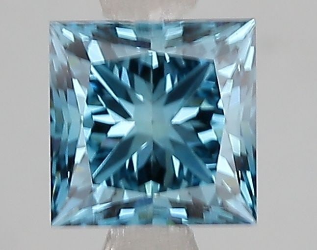 Loose Diamond - PRINCESS 1.56ct Fancy Vivid Blue VS1: Loose Diamond - PRINCESS 1.56ct Fancy Vivid Blue VS1 Source: This is a real non-mined Diamond that has been grown in a lab Shape: PRINCESS Carats: 1.56 Color: Fancy Vivid Blue Certification: IGI Video