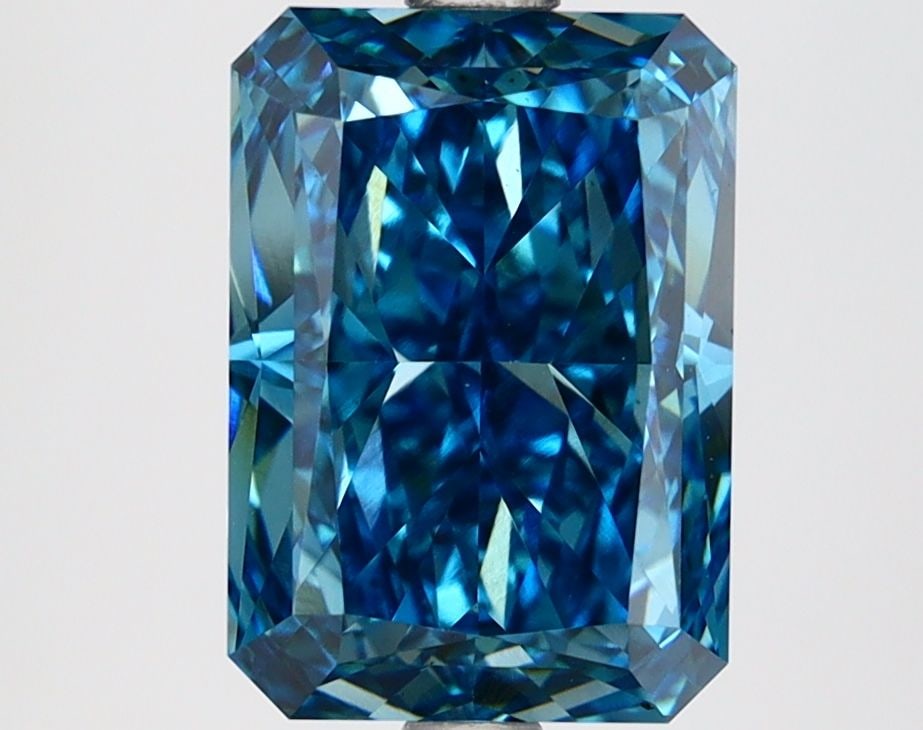 Loose Diamond - RADIANT 3.1ct Fancy Vivid Blue VS1 (1 of 1)
