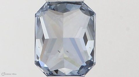 Loose Diamond - RADIANT 0.36ct Fancy Vivid Blue VS1: Loose Diamond - RADIANT 0.36ct Fancy Vivid Blue VS1 Source: This is a real non-mined Diamond that has been grown in a lab Shape: RADIANT Carats: 0.36 Color: Fancy Vivid Blue Certification: IGI Video: