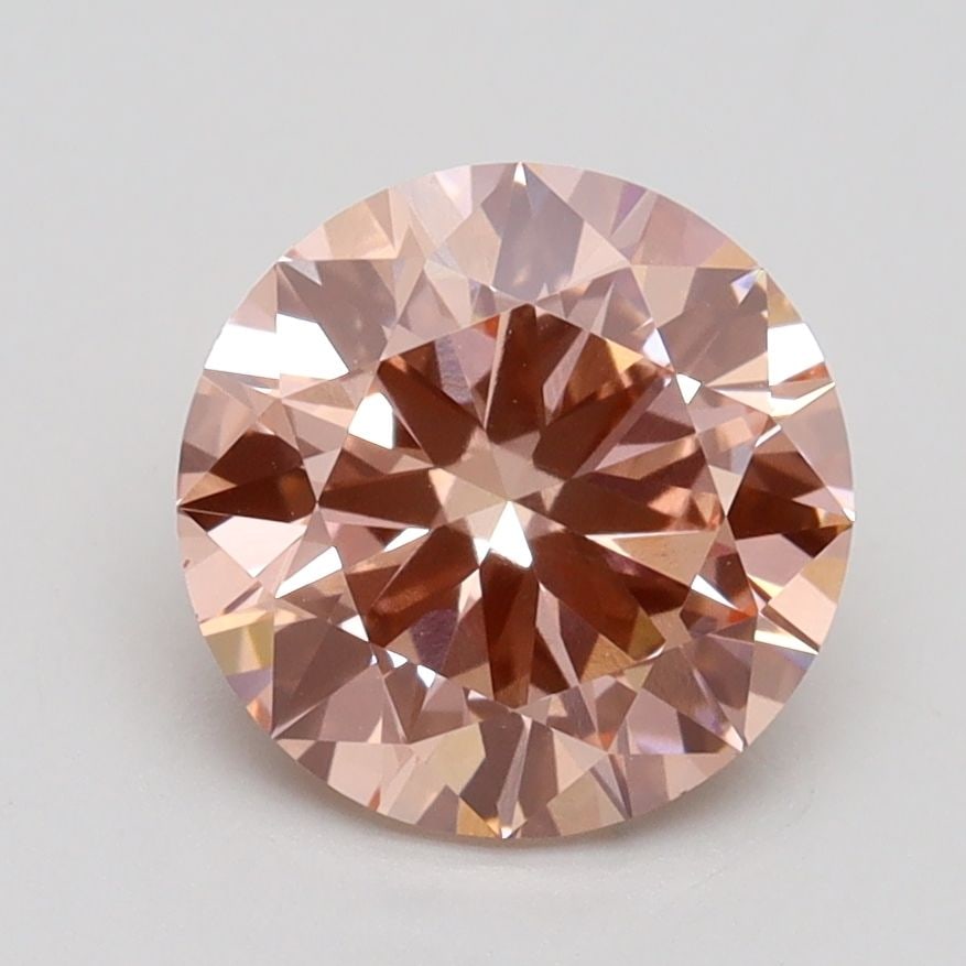 Loose Diamond - ROUND 2.01ct Fancy Intense Pink VS1: Loose Diamond - ROUND 2.01ct Fancy Intense Pink VS1 Source: This is a real non-mined Diamond that has been grown in a lab Shape: ROUND Carats: 2.01 Color: Fancy Intense Pink Certification: IGI Video: