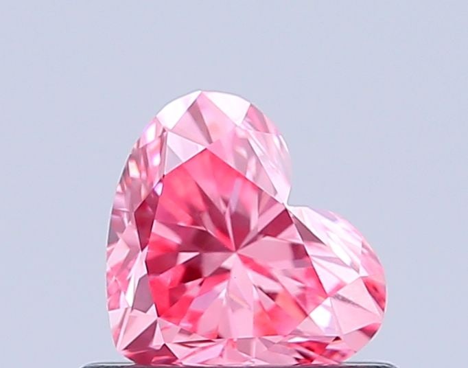 Loose Diamond - HEART 0.55ct Fancy Vivid Pink VVS2 (1 of 1)