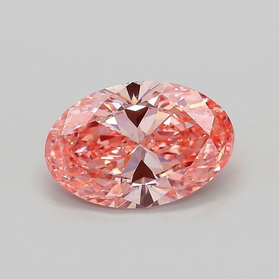 Loose Diamond - OVAL 2.04ct Fancy Vivid Pink VS1: Loose Diamond - OVAL 2.04ct Fancy Vivid Pink VS1 Source: This is a real non-mined Diamond that has been grown in a lab Shape: OVAL Carats: 2.04 Color: Fancy Vivid Pink Certification: IGI Video: