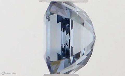 Loose Diamond - EMERALD 0.5ct Fancy Vivid Blue VS2 (1 of 1)