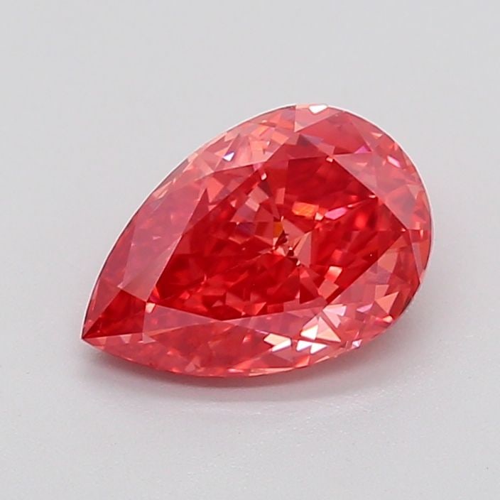 Loose Diamond - PEAR 2.1ct Fancy Vivid Reddish Pink VS2 (1 of 1)