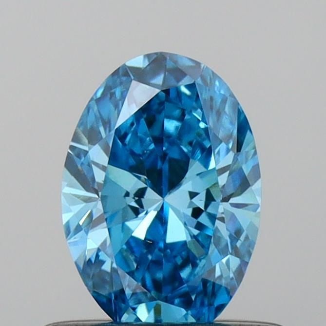 Loose Diamond - OVAL 0.47ct Fancy Vivid Blue VS2 (1 of 1)