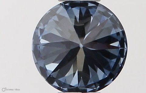 Loose Diamond - ROUND 0.42ct Fancy Vivid Blue VVS2: Loose Diamond - ROUND 0.42ct Fancy Vivid Blue VVS2 Source: This is a real non-mined Diamond that has been grown in a lab Shape: ROUND Carats: 0.42 Color: Fancy Vivid Blue Certification: IGI Video: