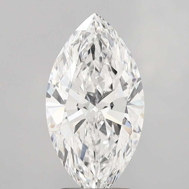 Loose Diamond - MARQUISE 2.33ct E VVS1: Loose Diamond - MARQUISE 2.33ct E VVS1 Source: This is a real non-mined Diamond that has been grown in a lab Shape: MARQUISE Carats: 2.33 Color: E Clarity: VVS1 Certification: IGI Video: