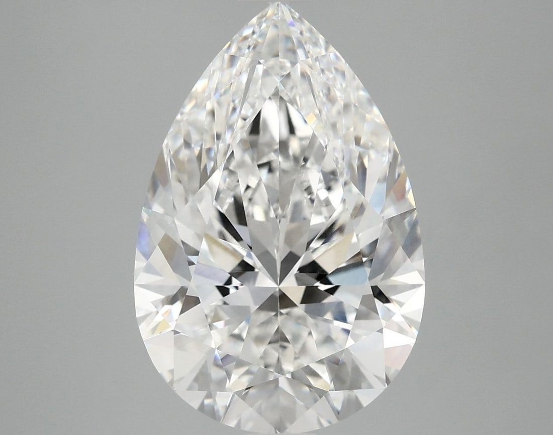 Loose Diamond - PEAR 5.1ct E VVS2: Loose Diamond - PEAR 5.1ct E VVS2 Source: This is a real non-mined Diamond that has been grown in a lab Shape: PEAR Carats: 5.1 Color: E Clarity: VVS2 Certification: IGI Video:
