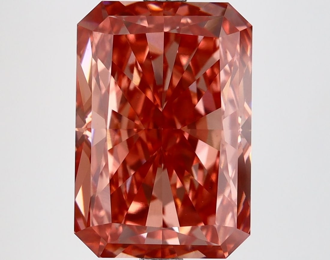 Loose Diamond - RADIANT 6.22ct Fancy Vivid Pink VS1 (1 of 1)